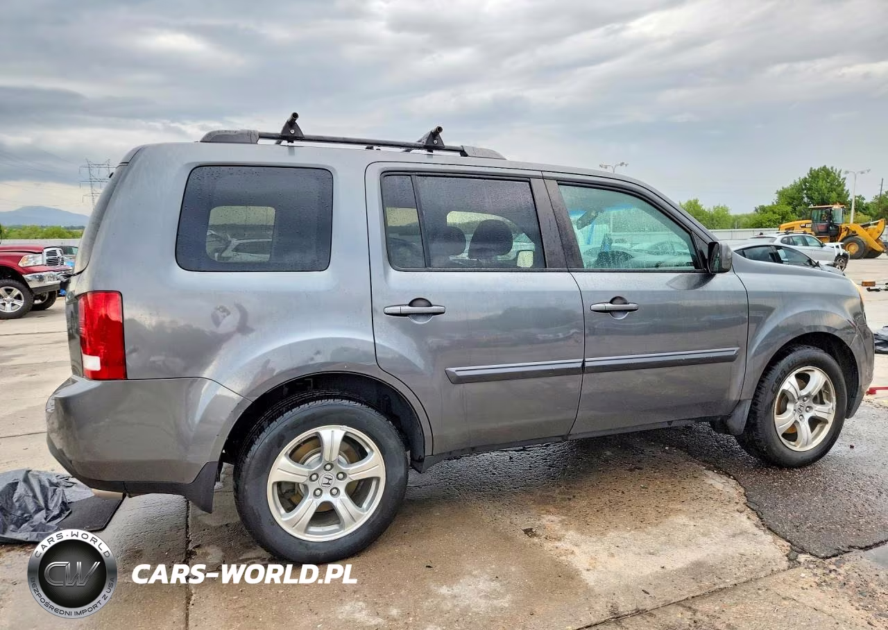 2013 Honda Pilot Exl VIN:5FNYF4H54DB052862 - 3