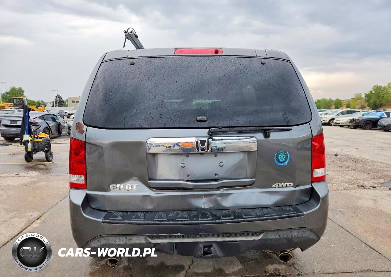 2013 Honda Pilot Exl VIN:5FNYF4H54DB052862 - 6