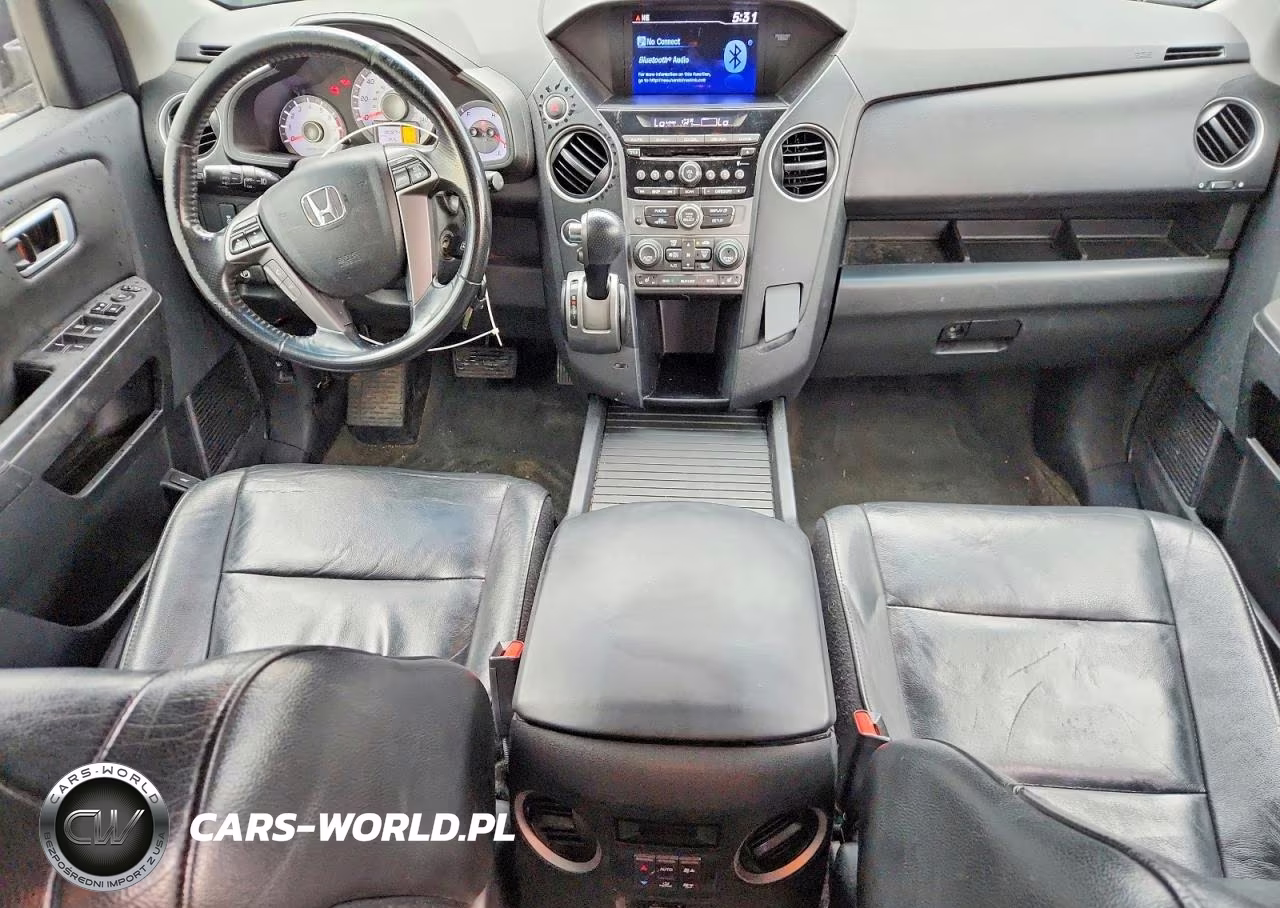 2013 Honda Pilot Exl VIN:5FNYF4H54DB052862 - 8