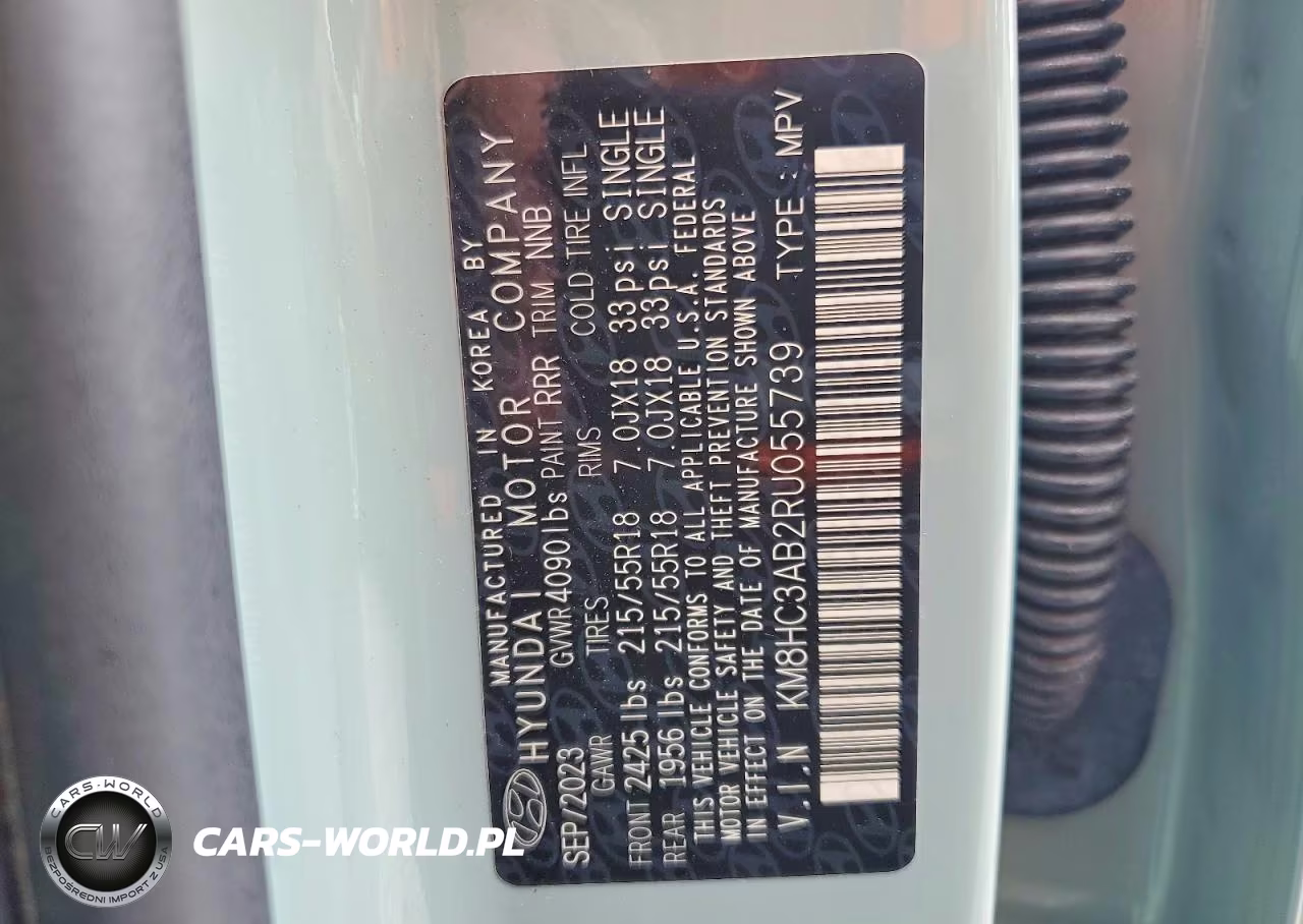 2024 Hyundai Kona Sel VIN:KM8HC3AB2RU055739 - 14
