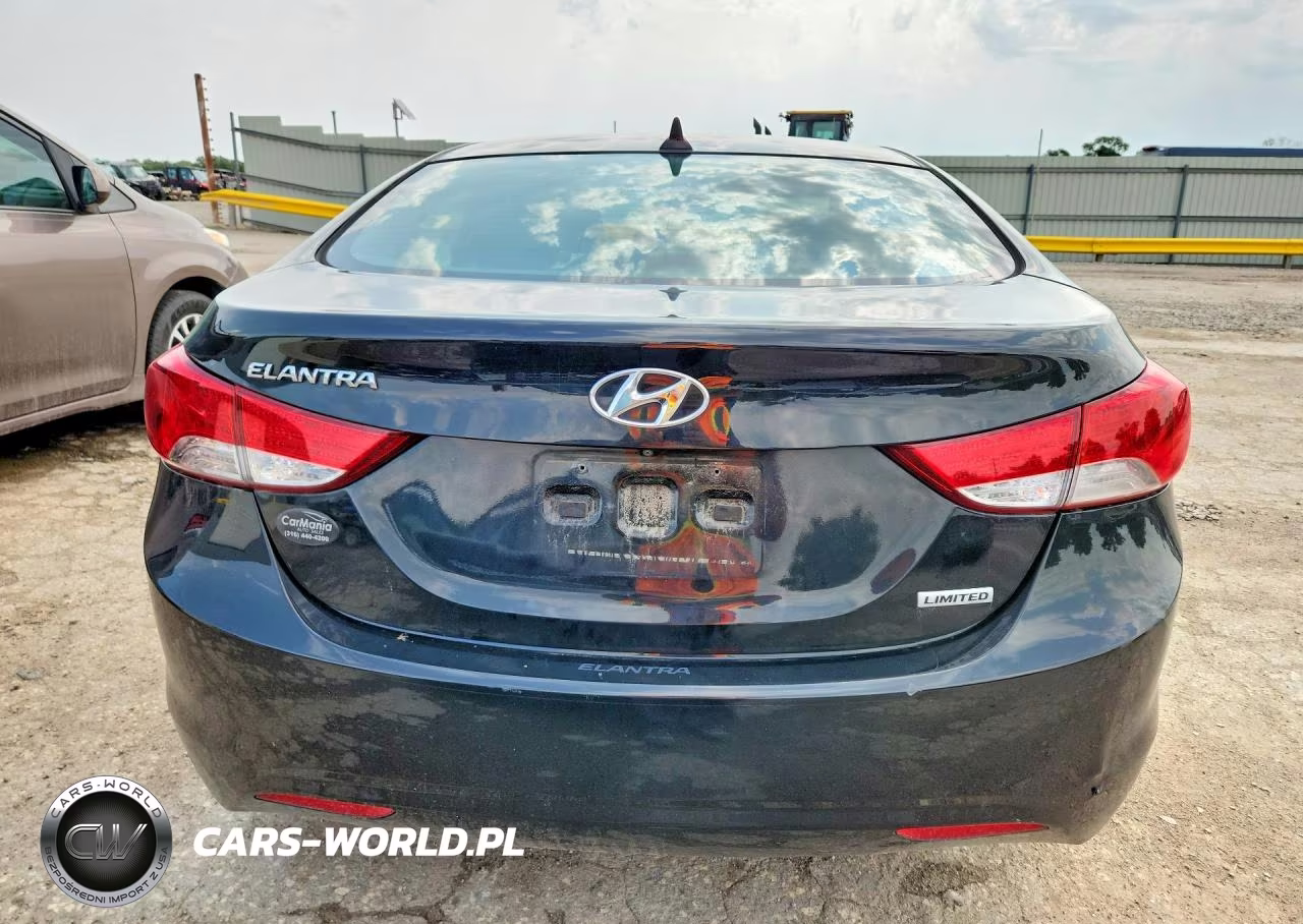 2013 Hyundai Elantra Limited VIN:5NPDH4AE2DH320327 - 6
