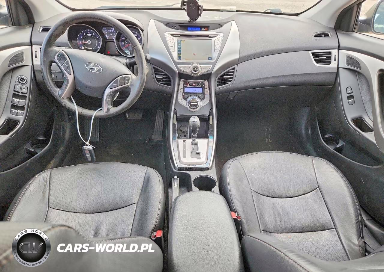 2013 Hyundai Elantra Limited VIN:5NPDH4AE2DH320327 - 8