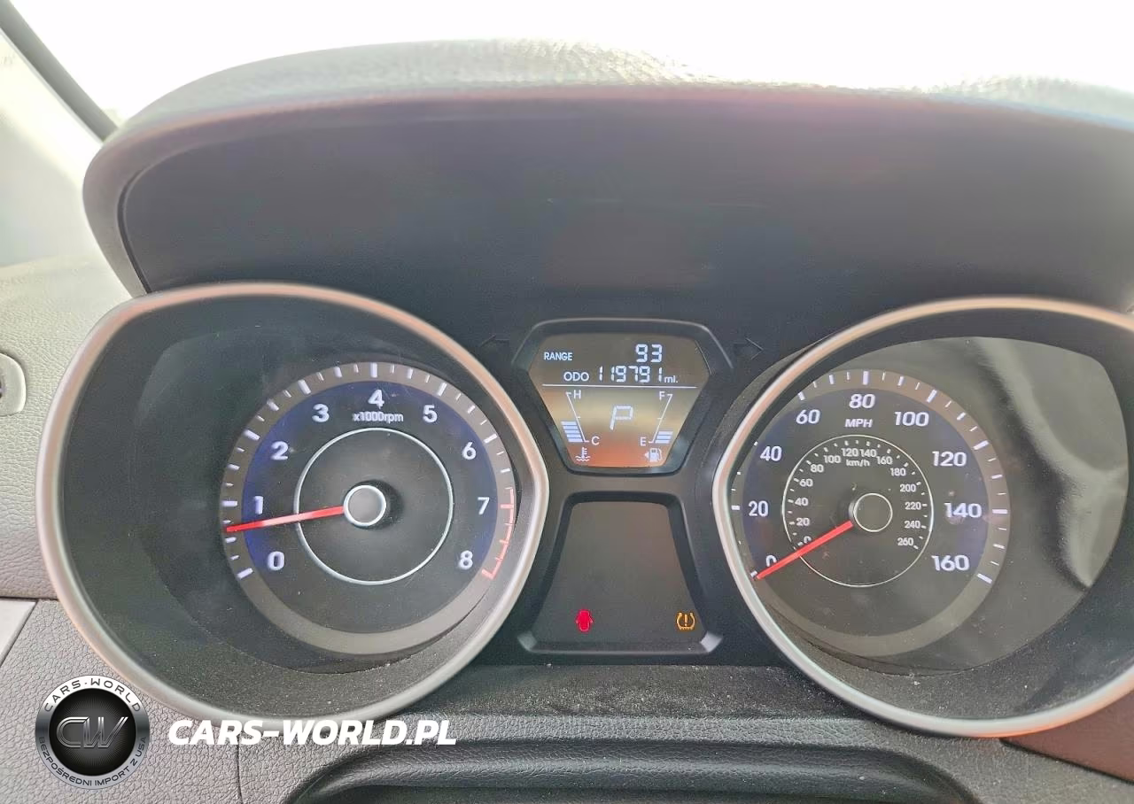 2013 Hyundai Elantra Limited VIN:5NPDH4AE2DH320327 - 9