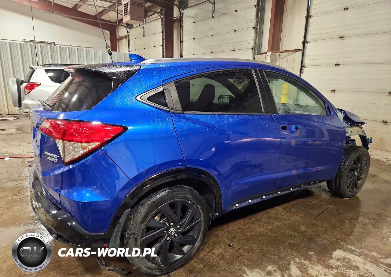 2021 Honda Hr-V Sport VIN:3CZRU6H14MM718983 - 3