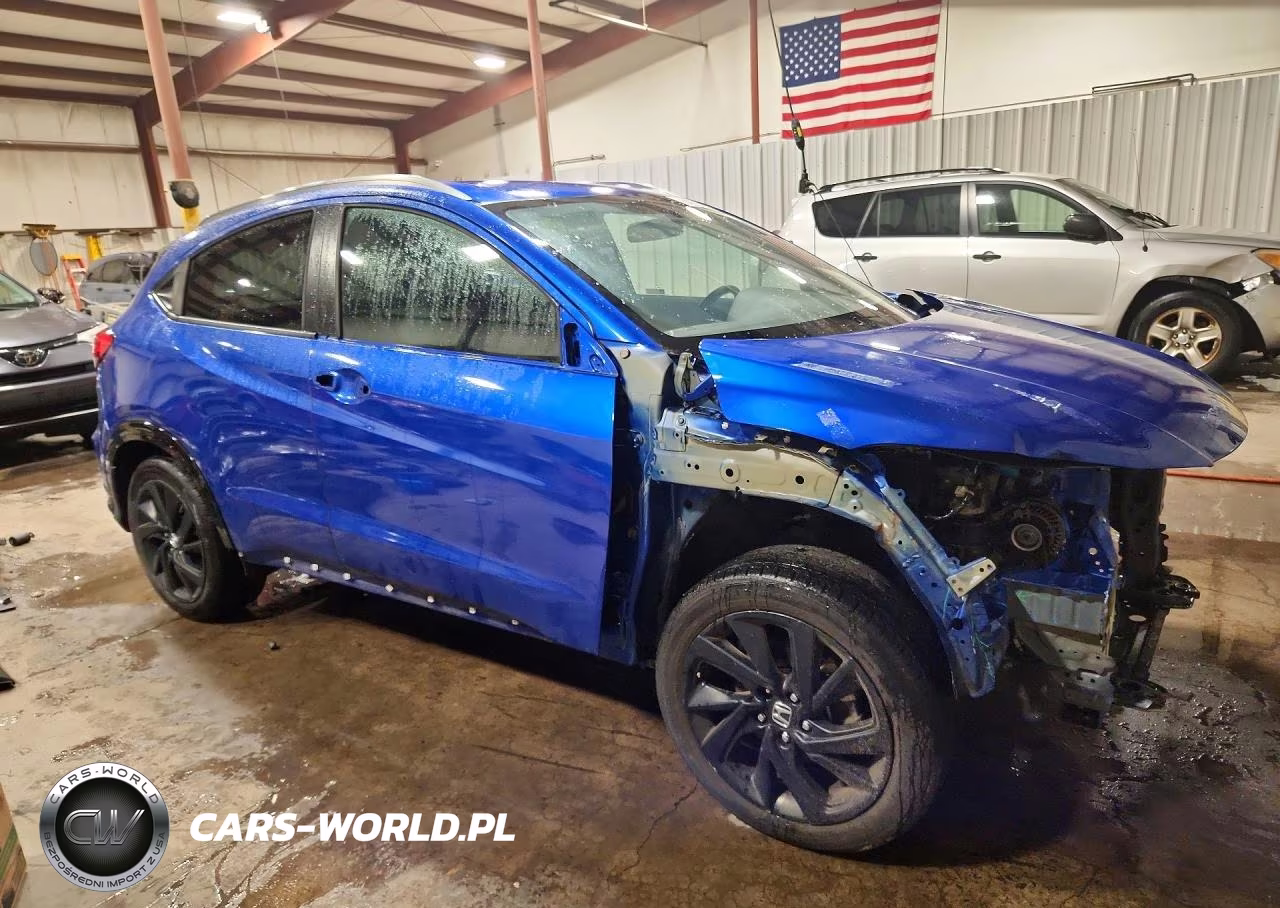 2021 Honda Hr-V Sport VIN:3CZRU6H14MM718983 - 4