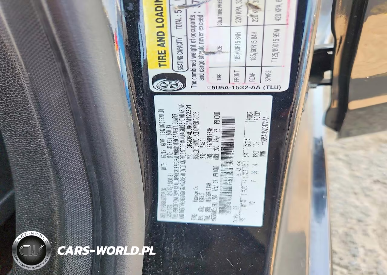 2016 Ford Fiesta Se VIN:3FADP4EJ9GM122391 - 12