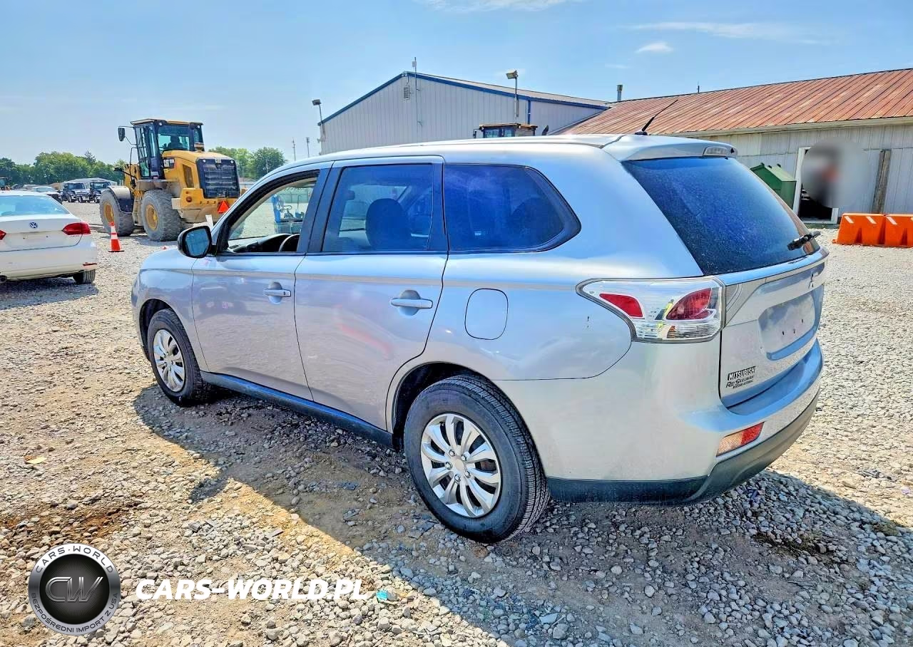 2014 Mitsubishi Outlander Es VIN:JA4AD2A37EZ001060 - 2