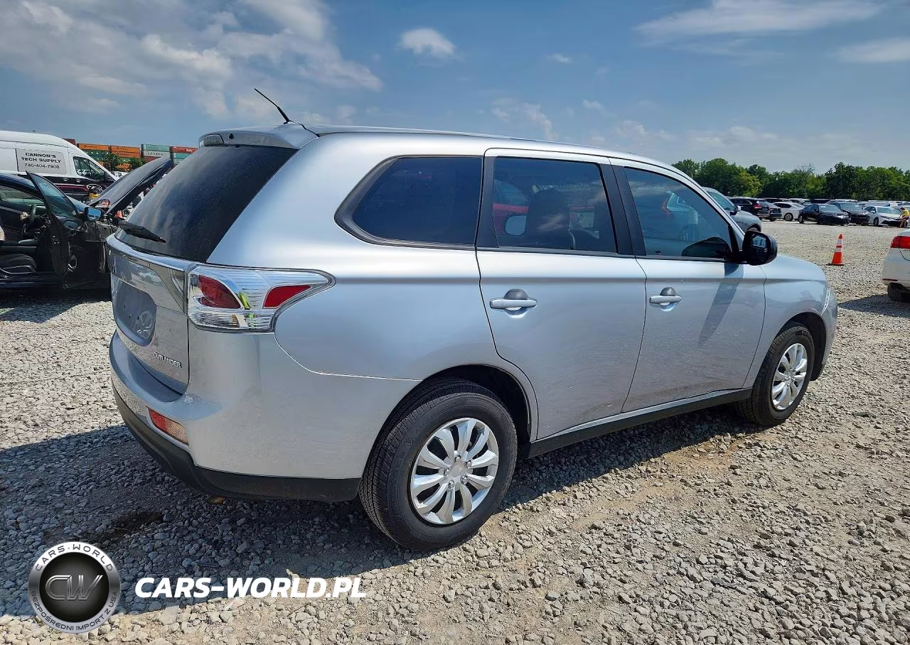 2014 Mitsubishi Outlander Es VIN:JA4AD2A37EZ001060 - 3
