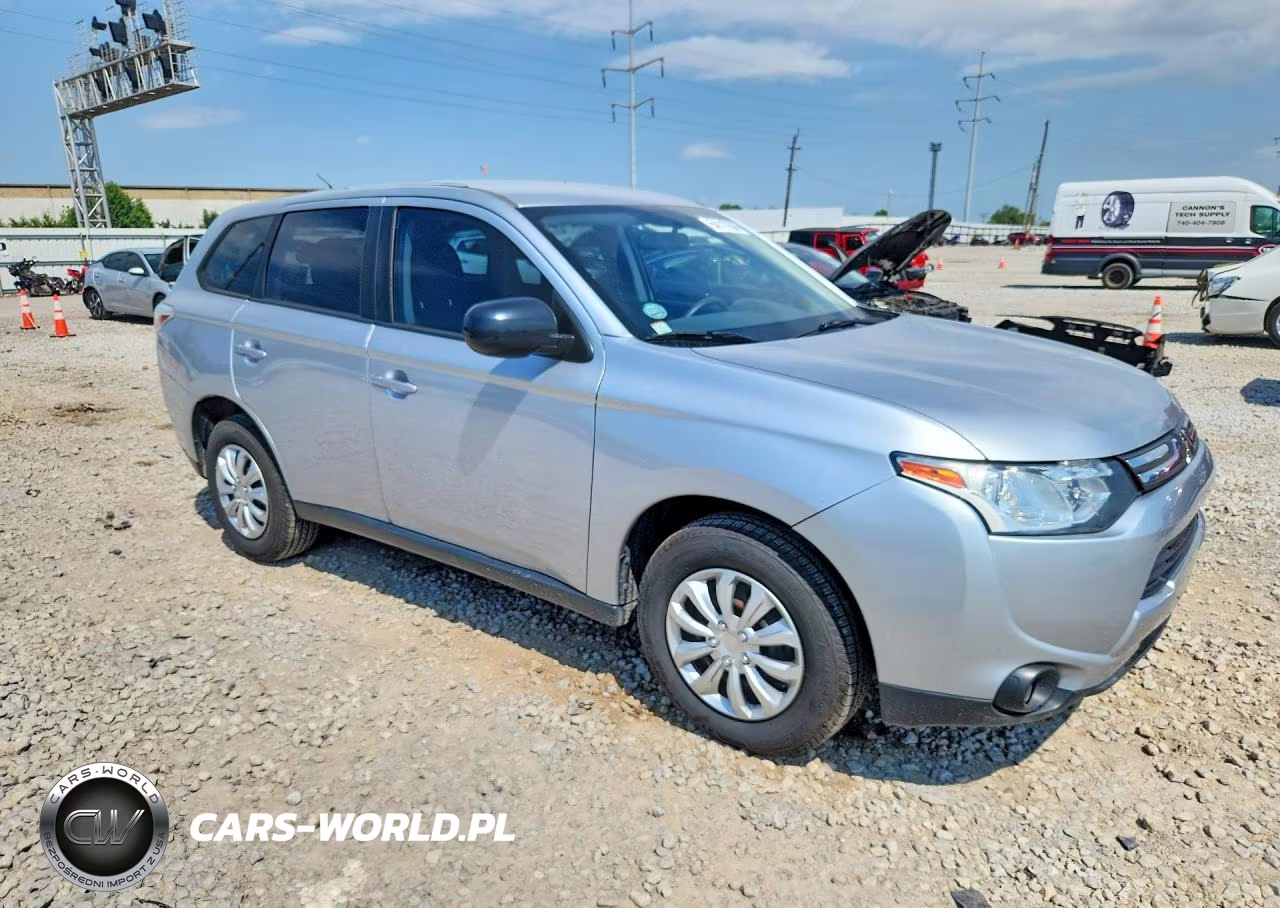 2014 Mitsubishi Outlander Es VIN:JA4AD2A37EZ001060 - 4