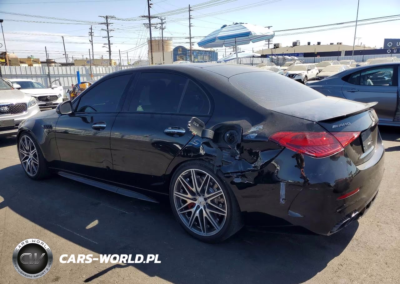 2025 Mercedes-Benz C 63 Amg S E Performance VIN:W1KAF8AB1SR262468 - 2