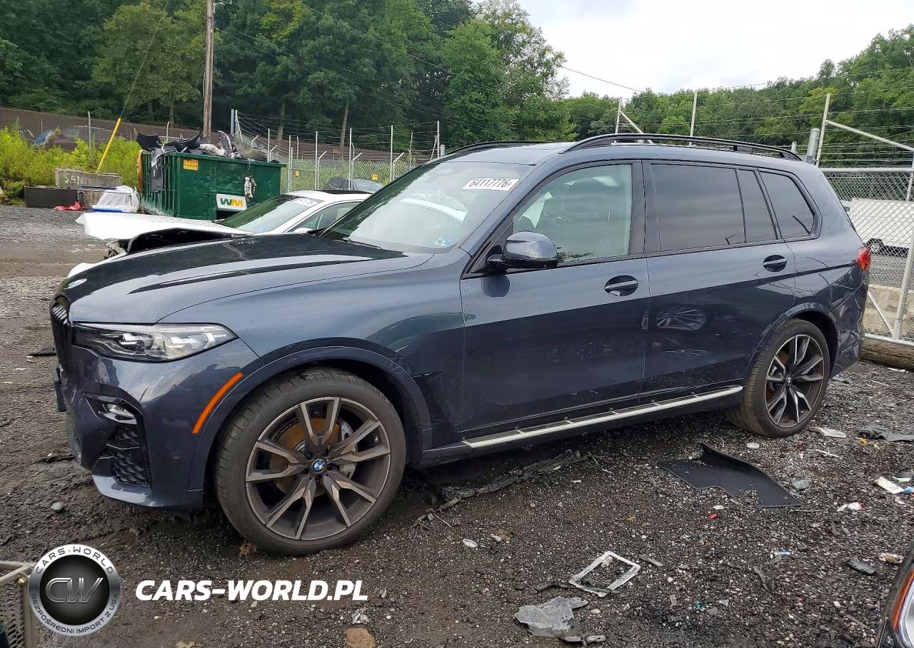 2022 BMW X7 xDrive40I VIN:5UXCW2C02N9K00379 - 1