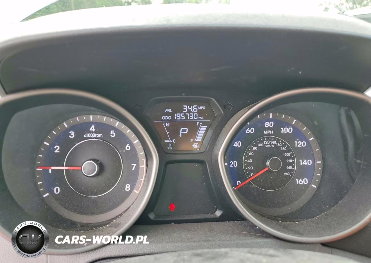 2013 Hyundai Elantra Gls VIN:5NPDH4AE8DH346270 - 9