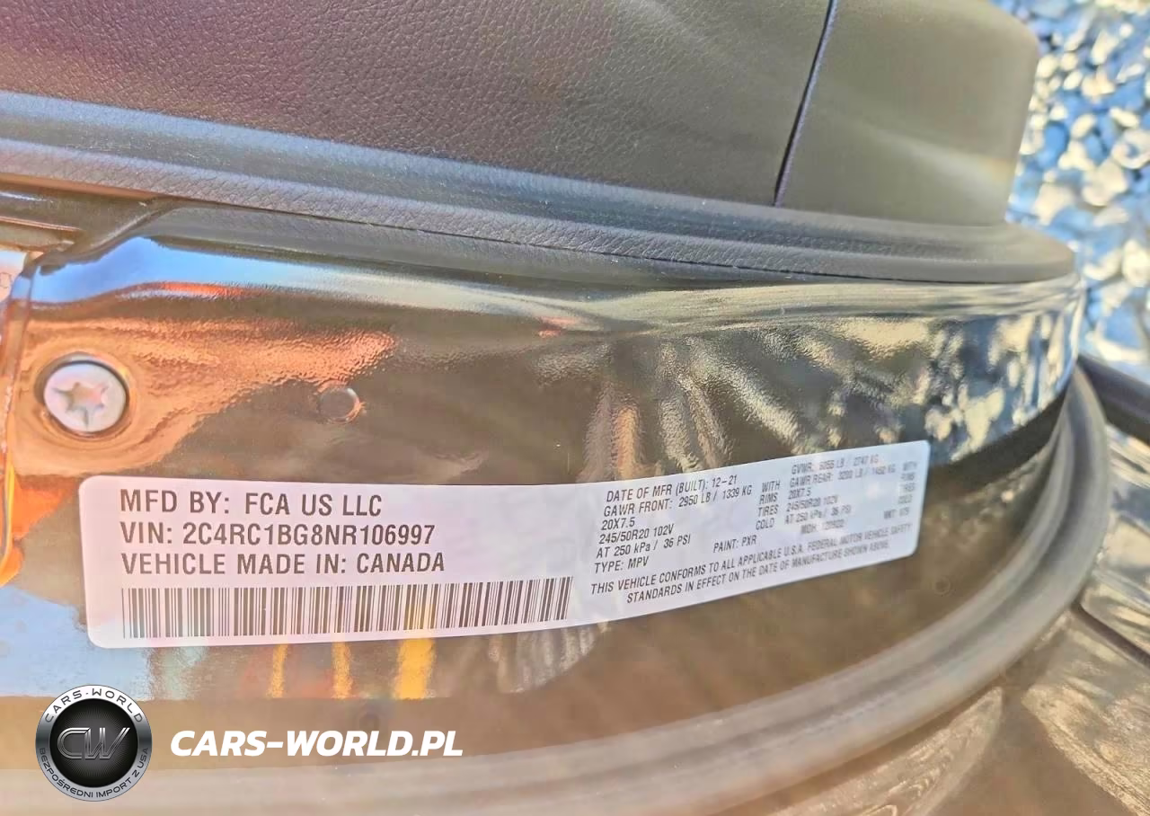 2022 Chrysler Pacifica Touring L VIN:2C4RC1BG8NR106997 - 13