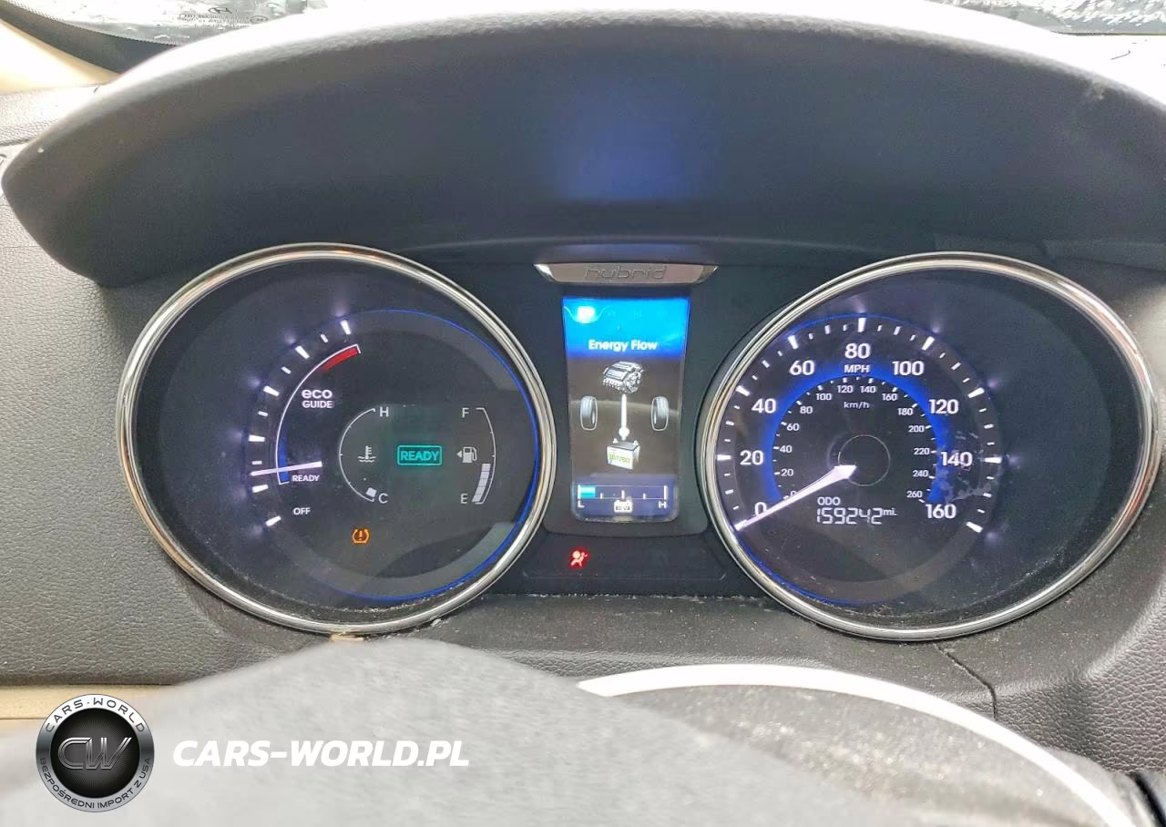 2013 Hyundai Sonata Hybrid VIN:KMHEC4A44DA084129 - 9