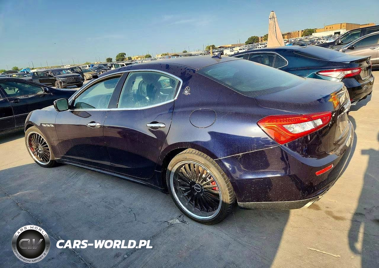 2016 Maserati Ghibli VIN:ZAM57XSA3G1173785 - 2
