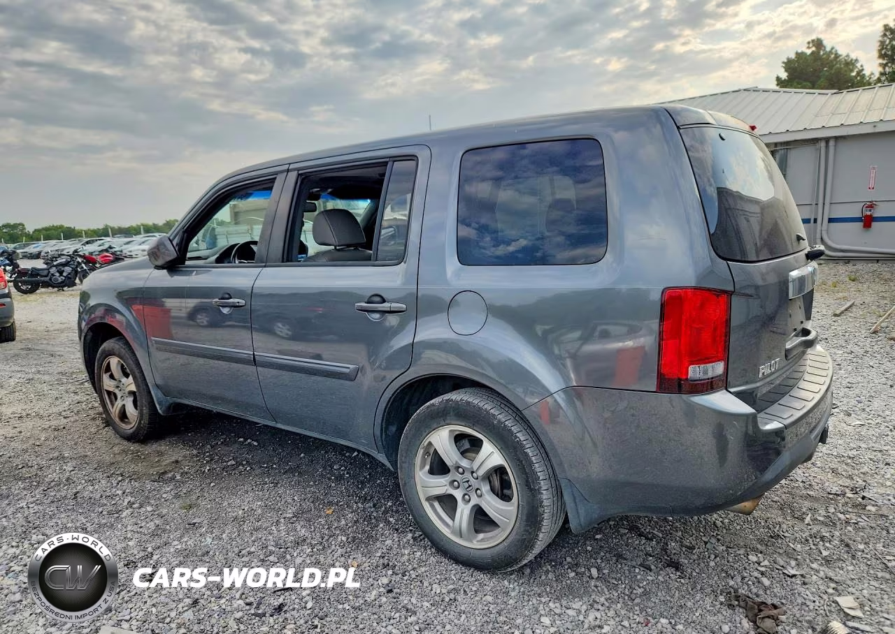 2012 Honda Pilot Exl VIN:5FNYF4H6XCB014964 - 2