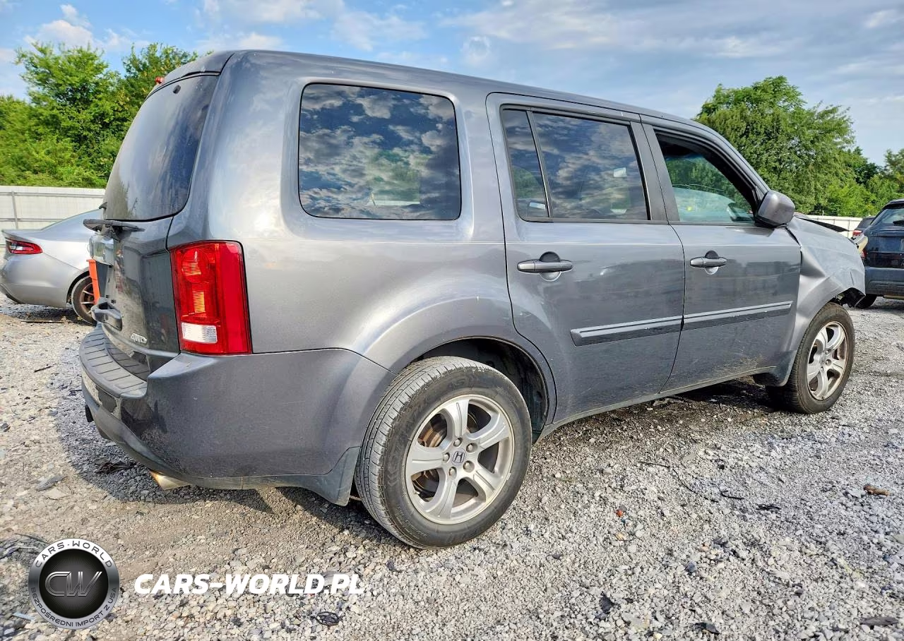 2012 Honda Pilot Exl VIN:5FNYF4H6XCB014964 - 3
