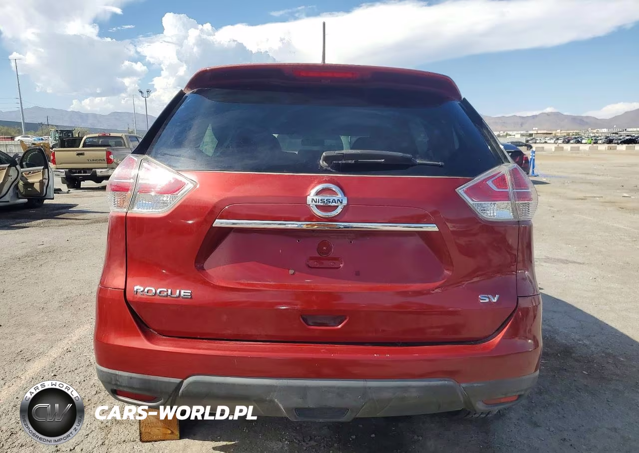 2015 Nissan Rogue Sv VIN:KNMAT2MT8FP558898 - 6