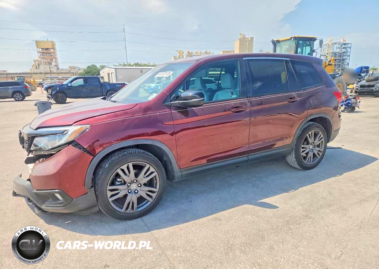 2020 Honda Passport Exl VIN:5FNYF7H52LB004728 - 1