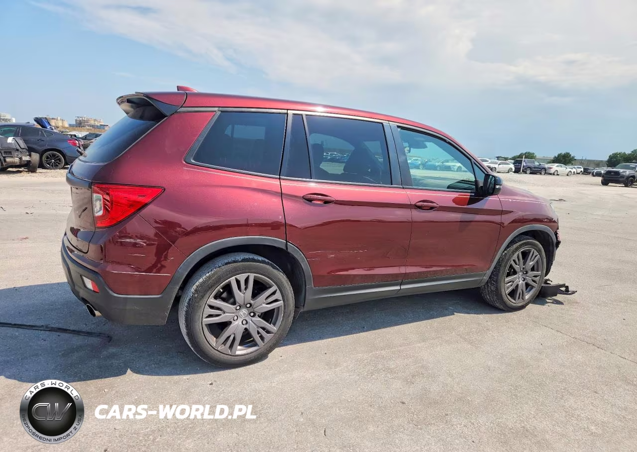 2020 Honda Passport Exl VIN:5FNYF7H52LB004728 - 3