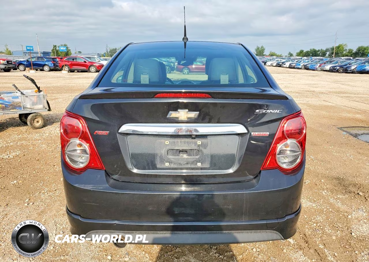 2014 Chevrolet Sonic Rs VIN:1G1JG5SB6E4226791 - 6