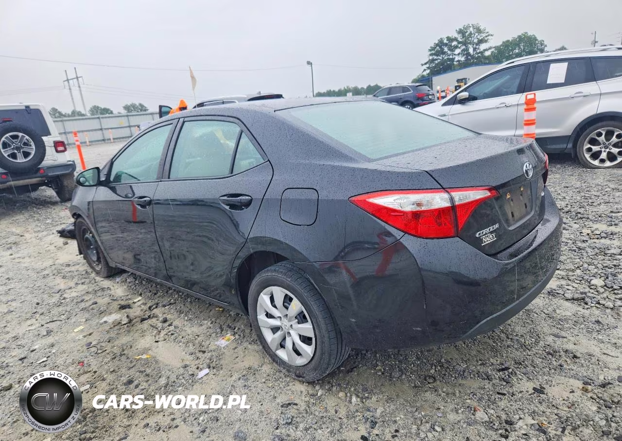 2016 Toyota Corolla Le VIN:5YFBURHE8GP380853 - 2