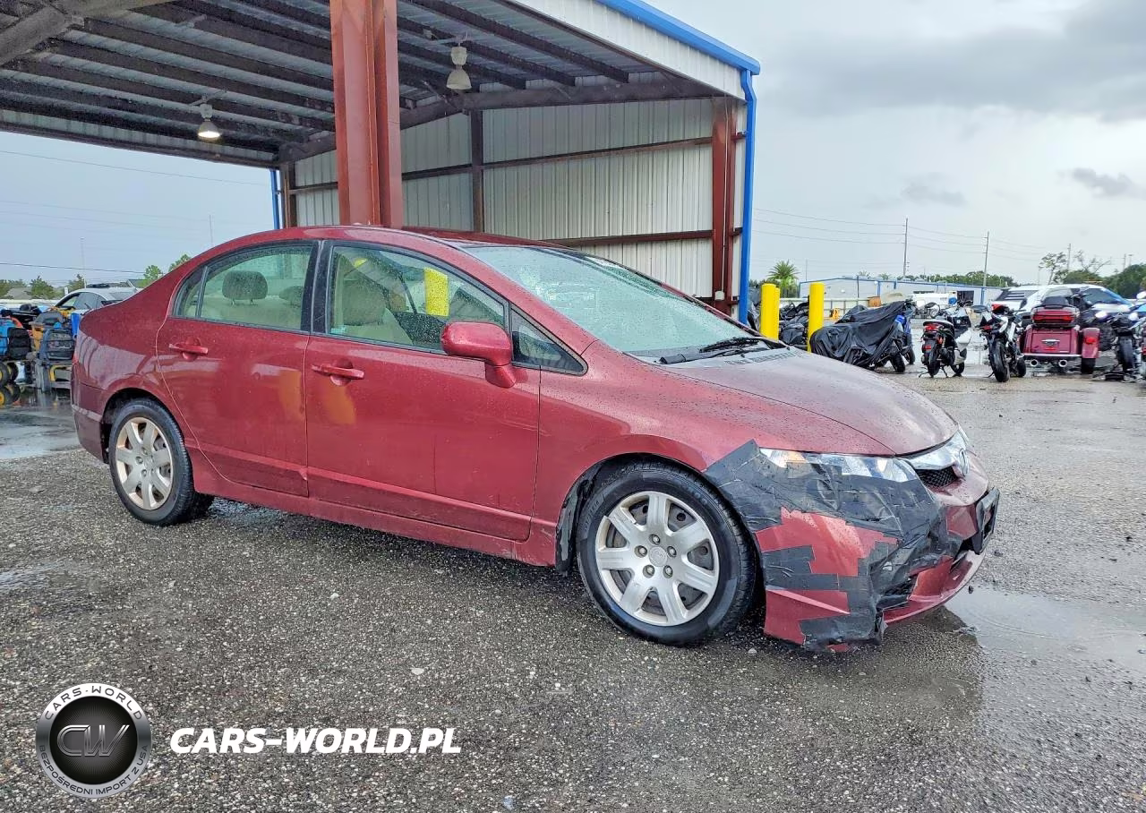 2009 Honda Civic Lx VIN:2HGFA16549H333408 - 4