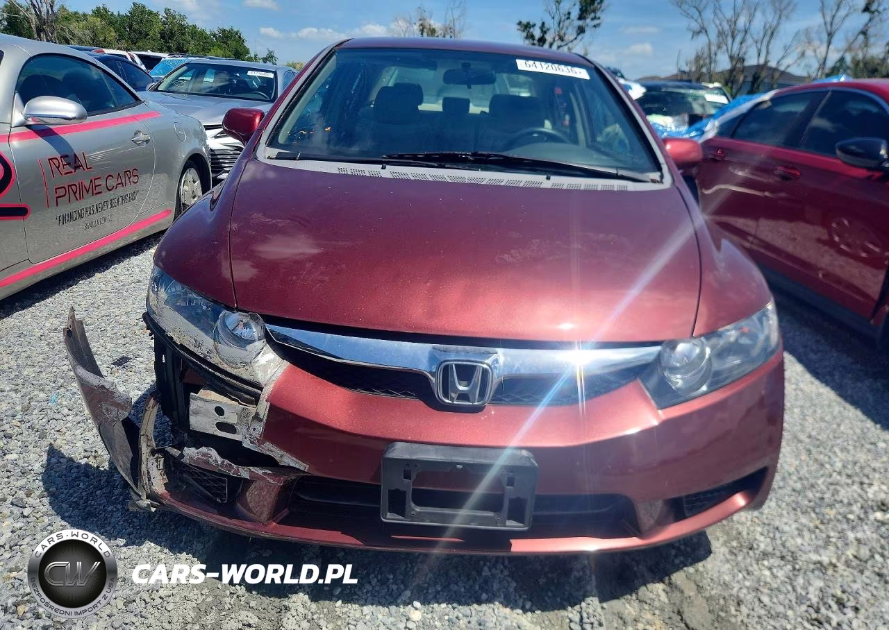 2009 Honda Civic Lx VIN:2HGFA16549H333408 - 5