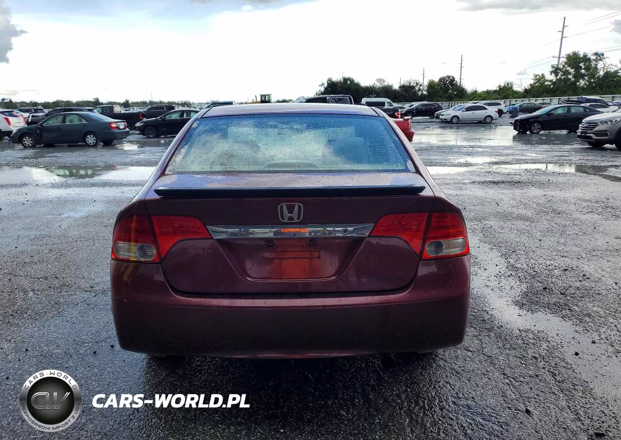 2009 Honda Civic Lx VIN:2HGFA16549H333408 - 6
