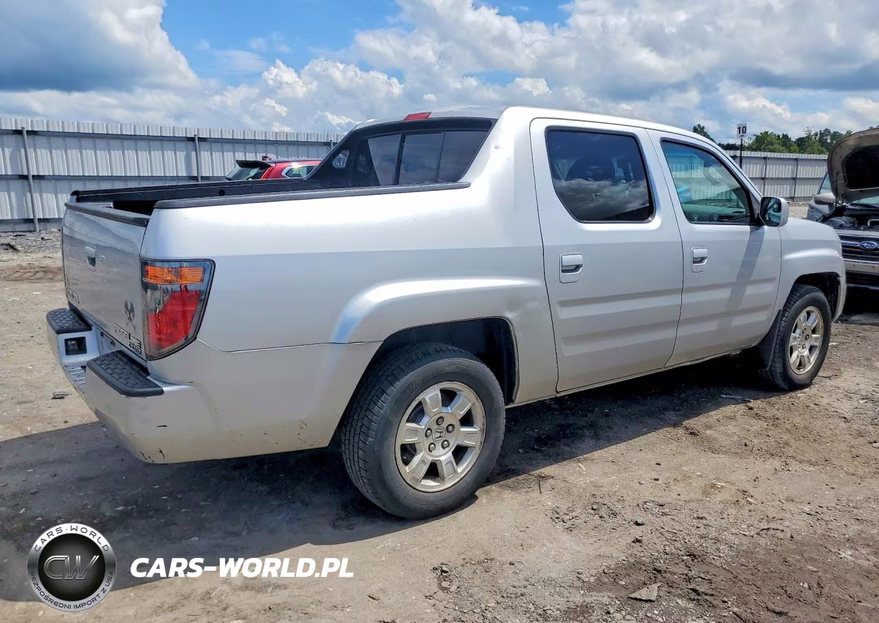 2008 Honda Ridgeline Rtl VIN:2HJYK16598H541587 - 3