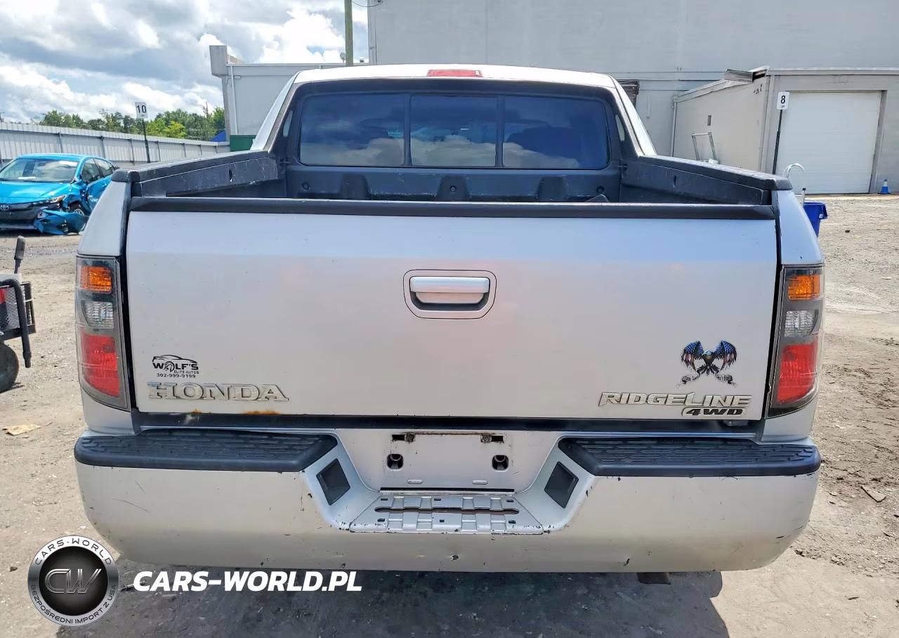 2008 Honda Ridgeline Rtl VIN:2HJYK16598H541587 - 6