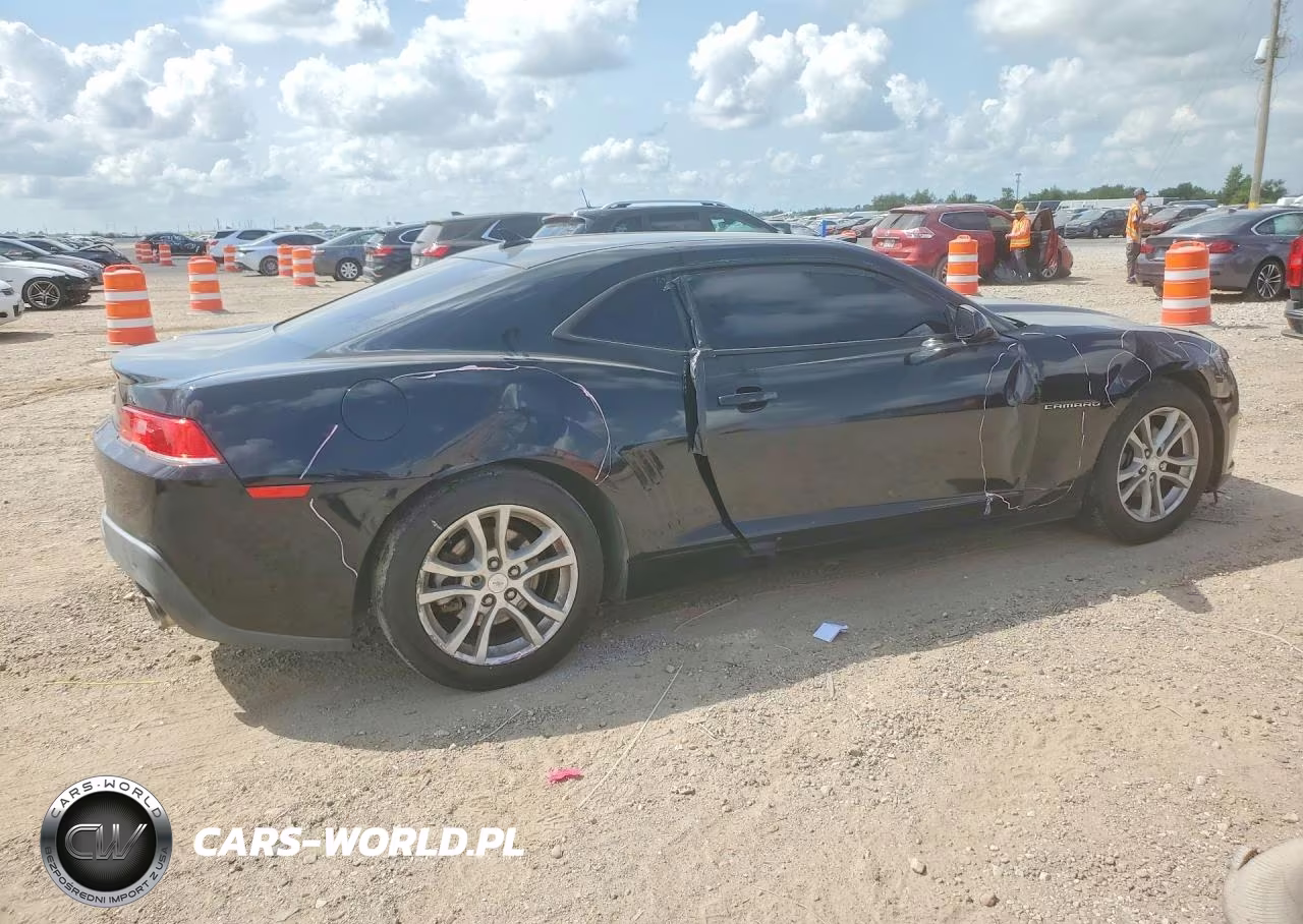 2015 Chevrolet Camaro Ls VIN:2G1FB1E3XF9225384 - 3