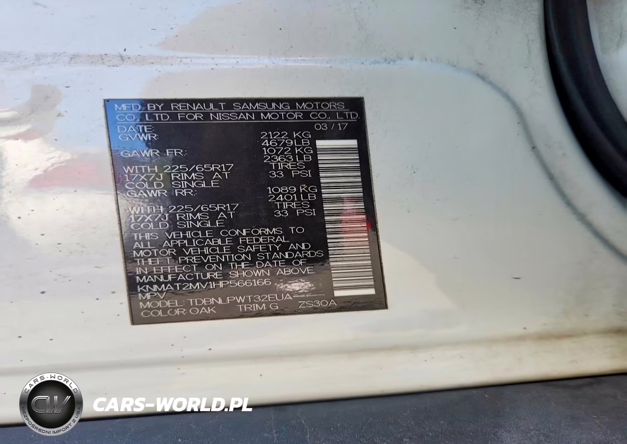 2017 Nissan Rogue S VIN:KNMAT2MV1HP566166 - 12