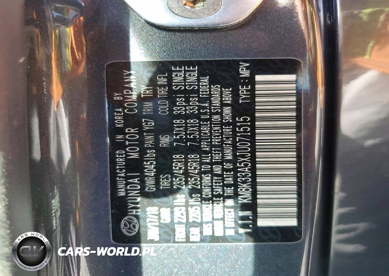 2018 Hyundai Kona Limited VIN:KM8K33A5XJU071515 - 13