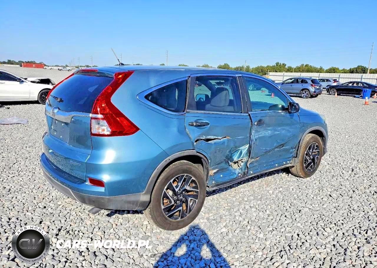 2016 Honda Cr-V Se VIN:2HKRM3H46GH556170 - 3