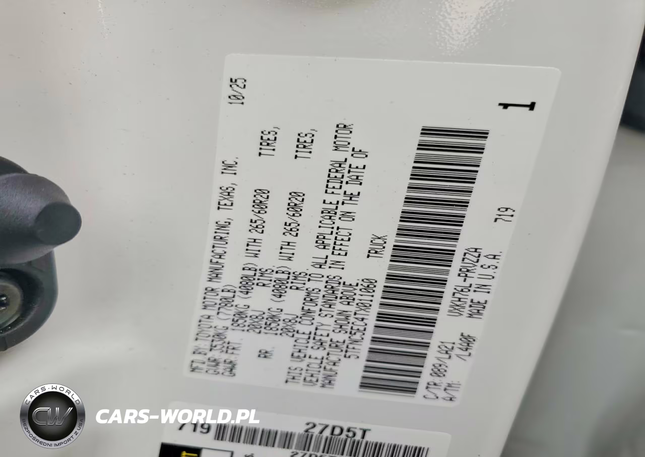 2026 Toyota Tundra Platinum Hv VIN:5TFNC5EC4TX011060 - 12