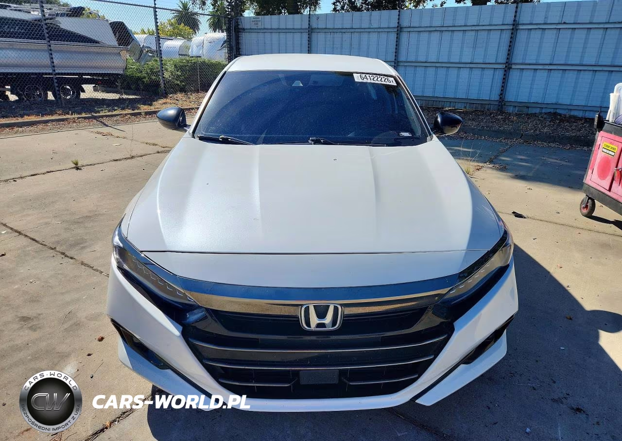 2022 Honda Accord Sport Se VIN:1HGCV1F46NA006564 - 5