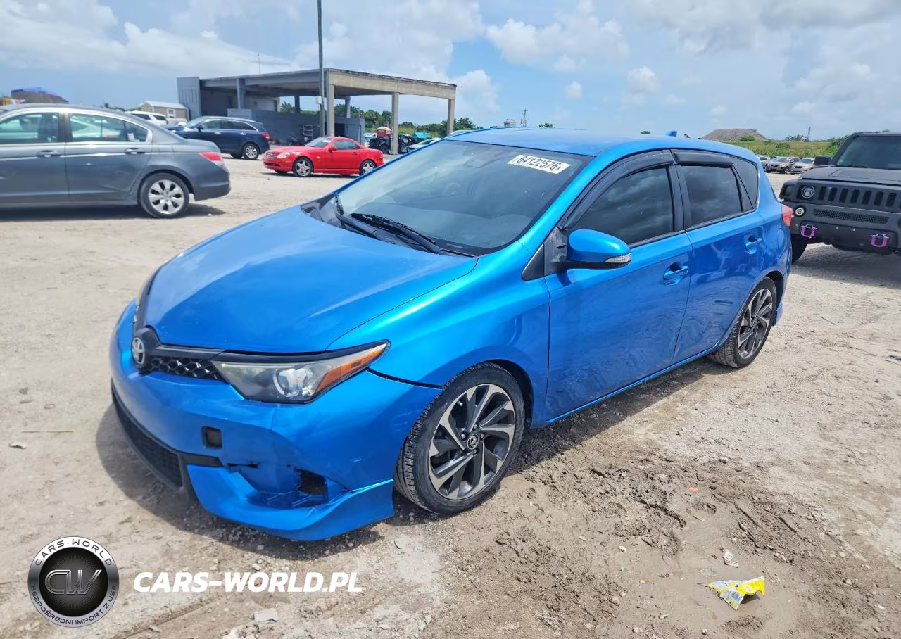 2017 Toyota Corolla Im Base VIN:JTNKARJE8HJ546289 - 1