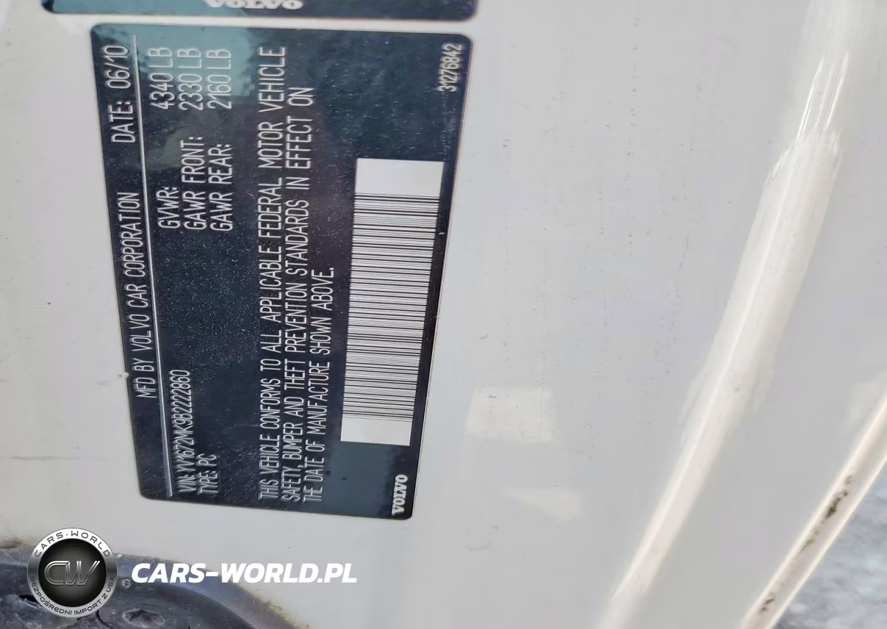 2011 Volvo C30 T5 VIN:YV1672MK9B2222860 - 14