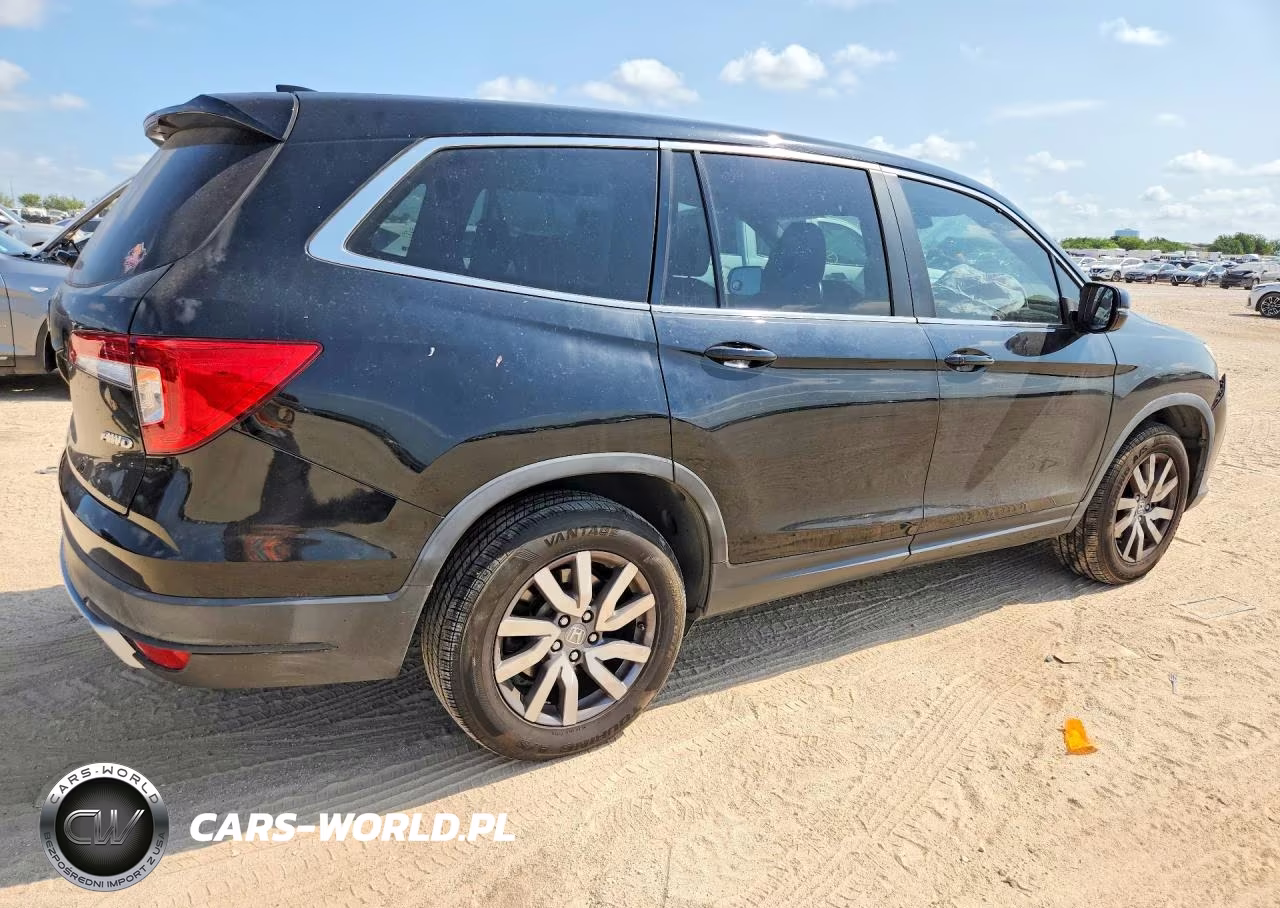 2019 Honda Pilot Exl VIN:5FNYF6H55KB098757 - 3