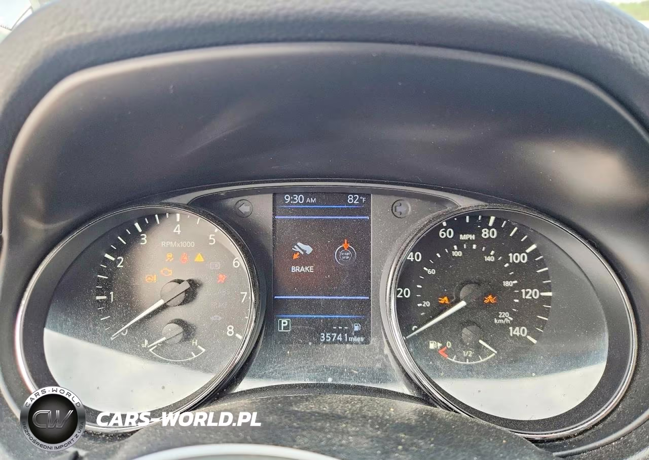 2019 Nissan Rogue Sv VIN:JN8AT2MVXKW401640 - 9