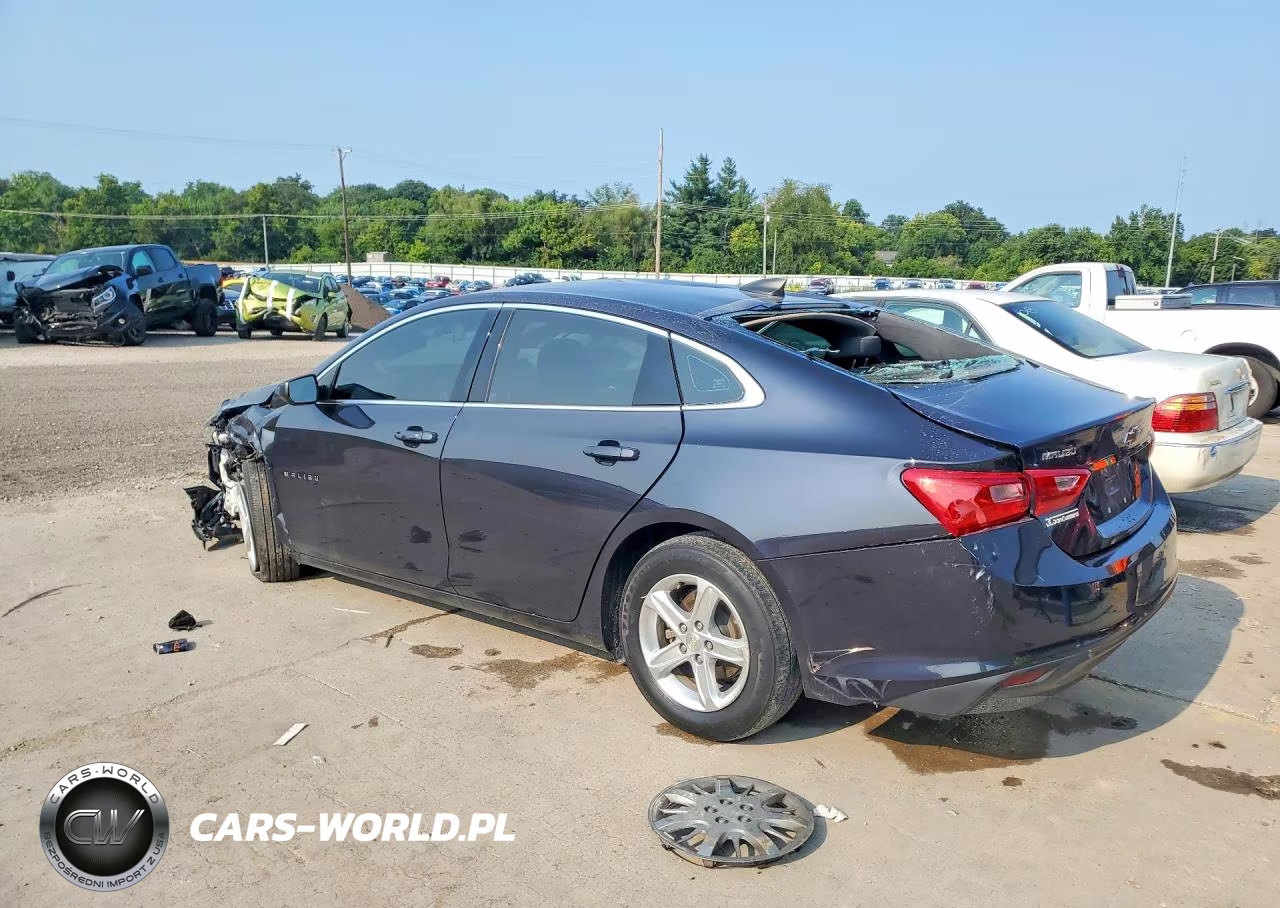 2022 Chevrolet Malibu Ls VIN:1G1ZB5ST2NF187728 - 2