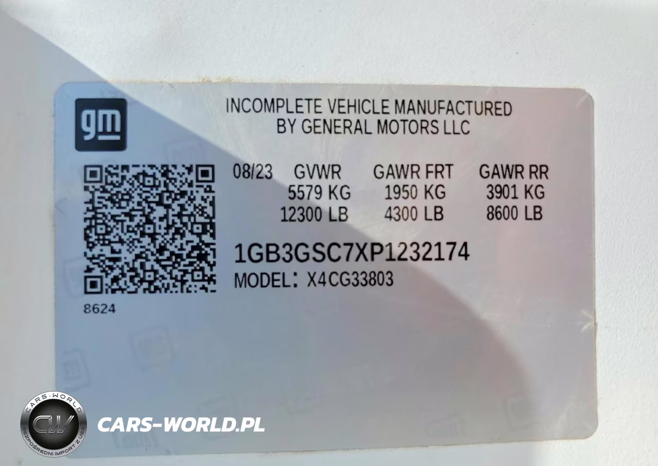 2024 Chevrolet Chateau Rv VIN:1GB3GSC7XP1232174 - 10