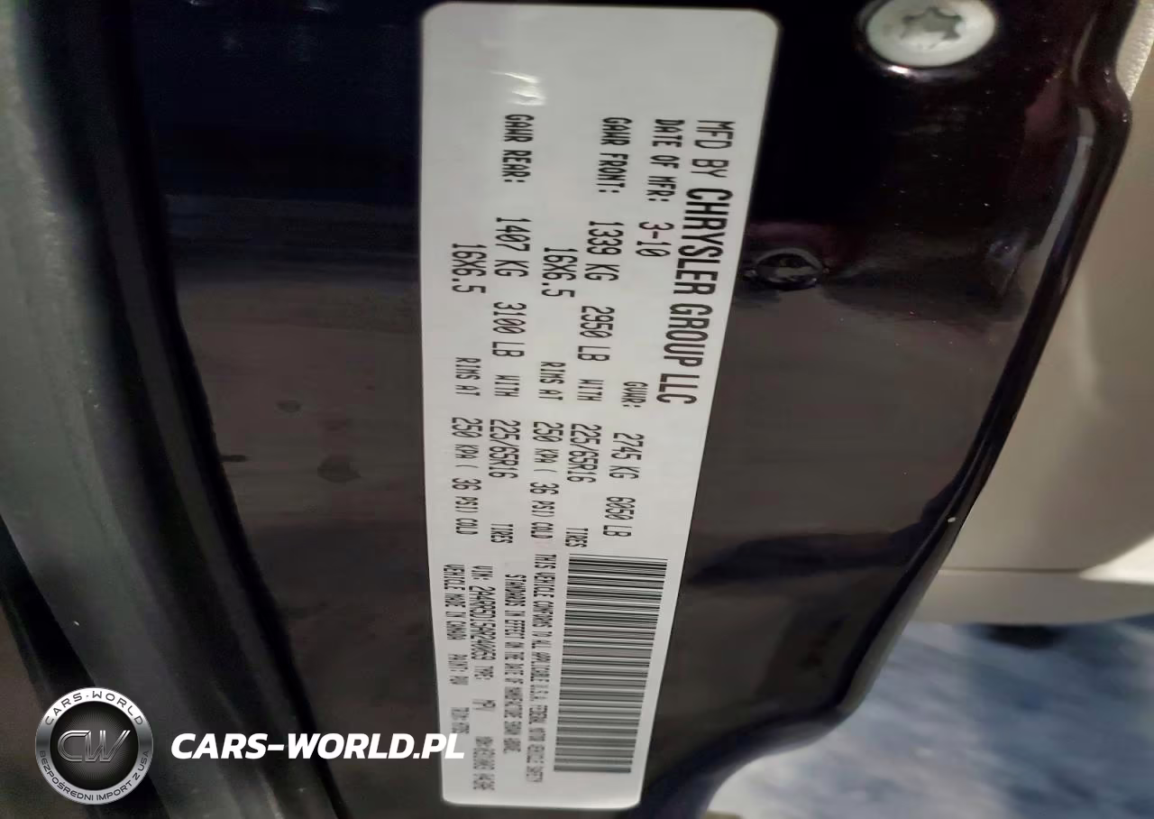 2010 Chrysler Town & Country Touring VIN:2A4RR5D15AR240059 - 13