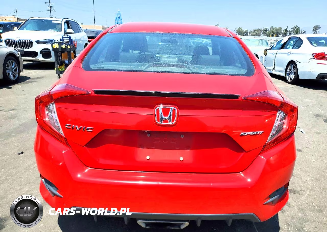 2019 Honda Civic Sport VIN:2HGFC2F8XKH544497 - 6