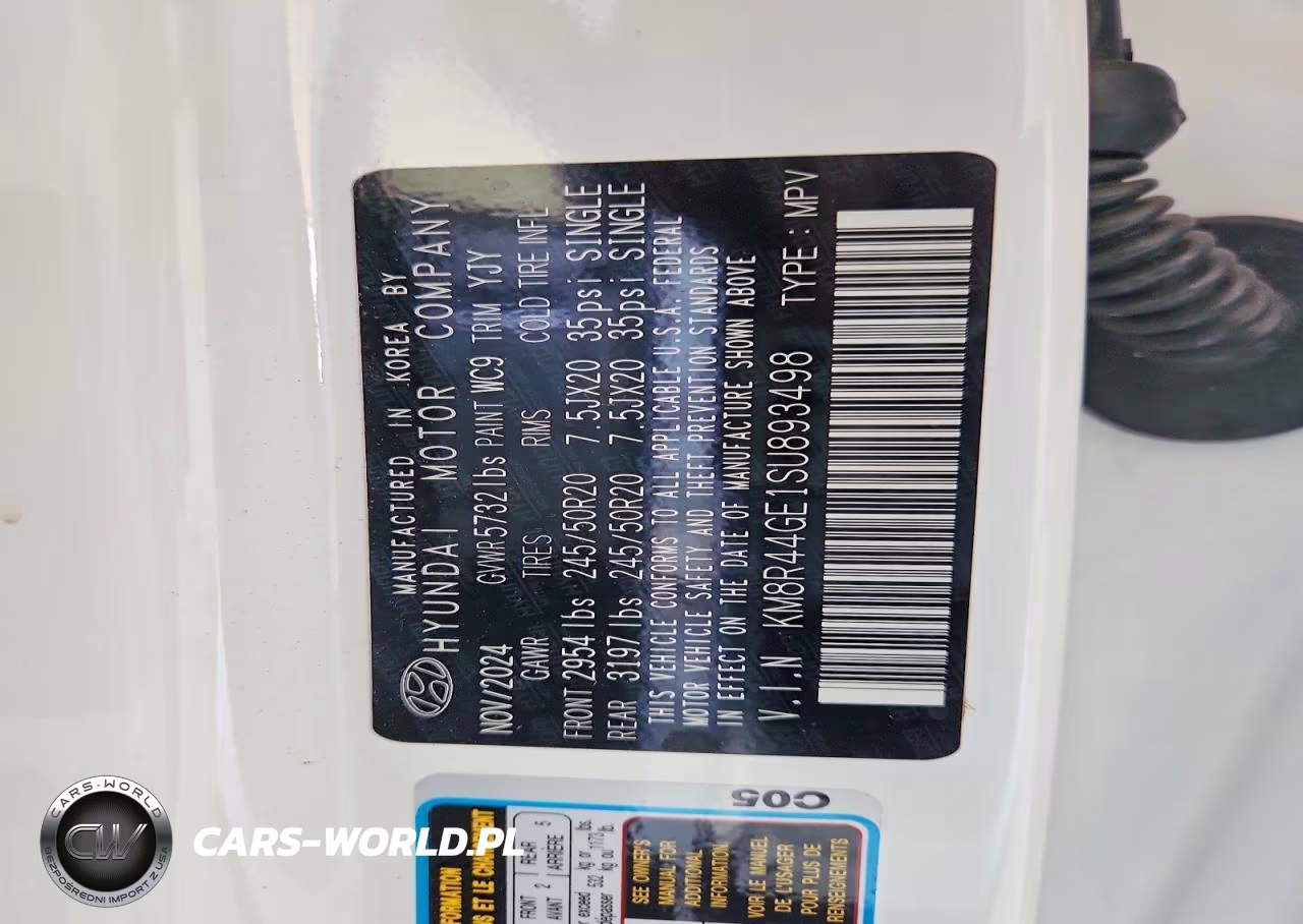 2025 Hyundai Palisade Sel Premium VIN:KM8R44GE1SU893498 - 12