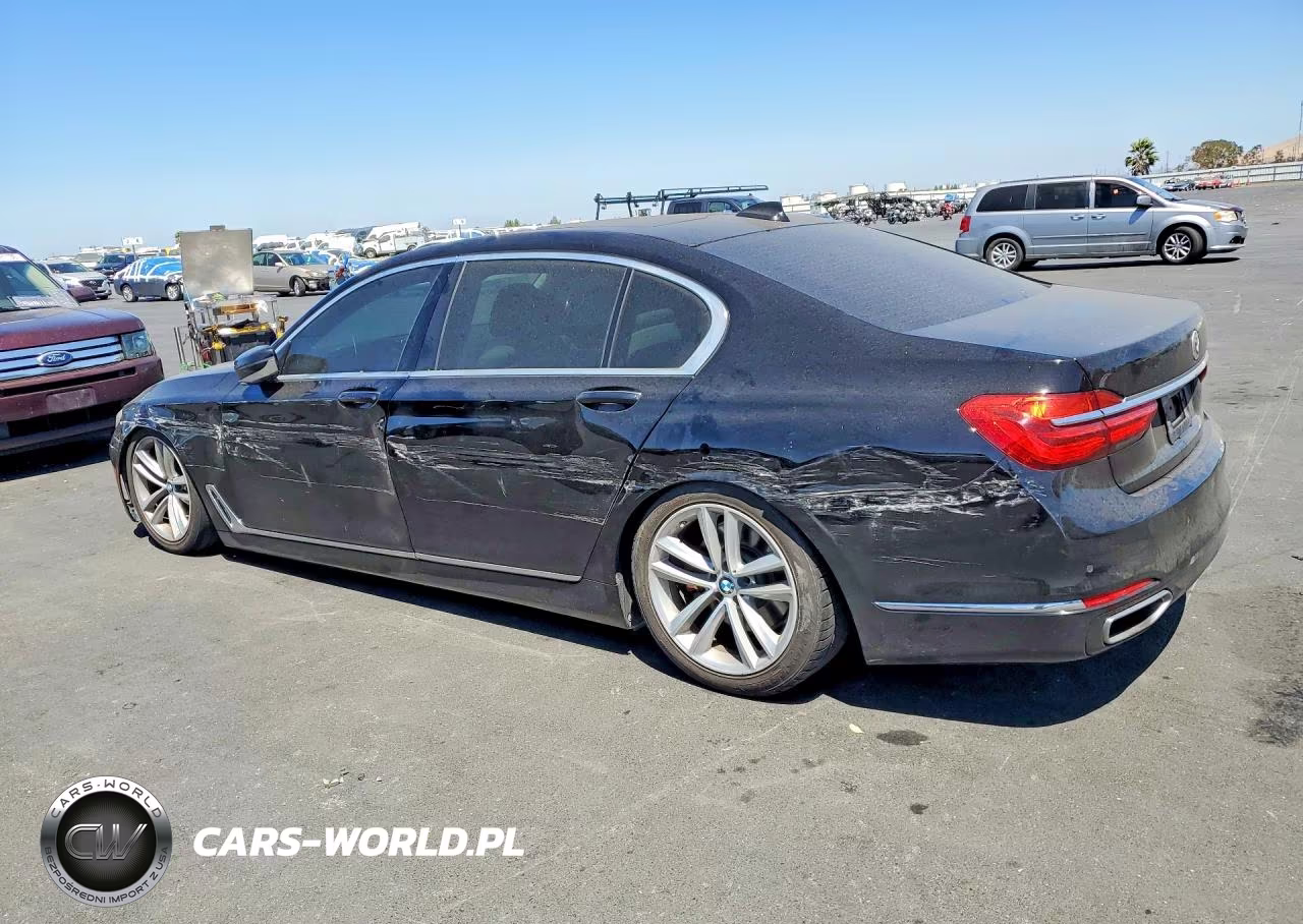 2016 BMW 750 I VIN:WBA7F0C50GGL99494 - 2