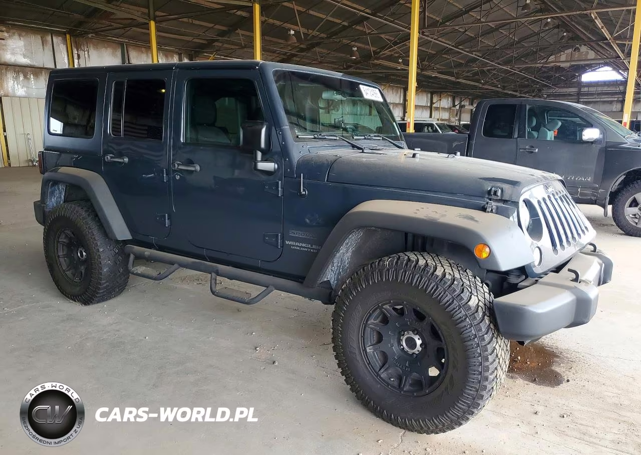 2017 Jeep Wrangler Unlimited Sport VIN:1C4BJWDG0HL633334 - 4