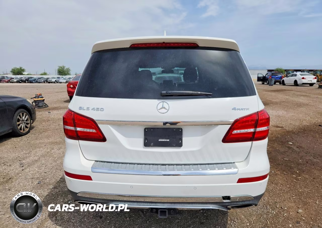 2017 Mercedes-Benz Gls 450 4Matic VIN:4JGDF6EE4HA942951 - 6