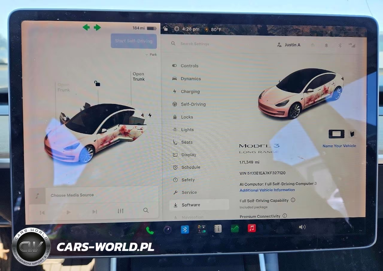 2019 Tesla Model 3 VIN:5YJ3E1EA7KF327120 - 9